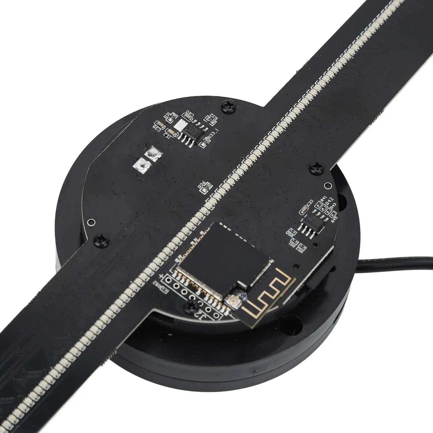 ElectricBits 3D hologram fan E - ink phone case Electronics usb retractable car charger